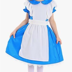Girls Alice in Wonderland Costume